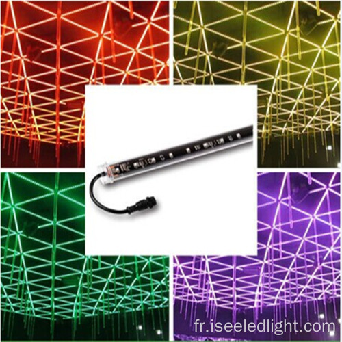 Commande bi-pixel DMX 3D Tube RGB LED